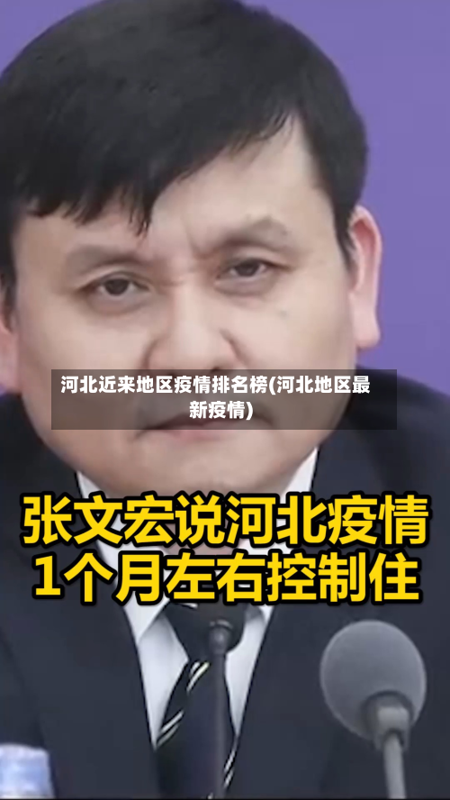 河北近来地区疫情排名榜(河北地区最新疫情)