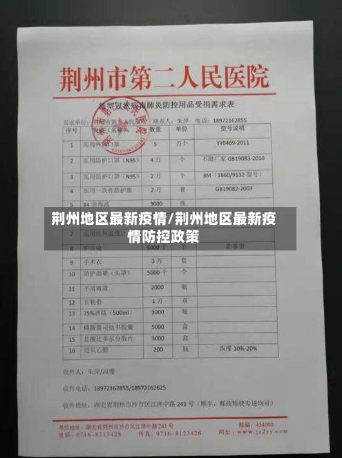 荆州地区最新疫情/荆州地区最新疫情防控政策-第2张图片